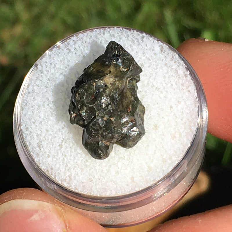 Rare Tatahouine Meteorite HED Achondrite Diogenite-Moldavite Life