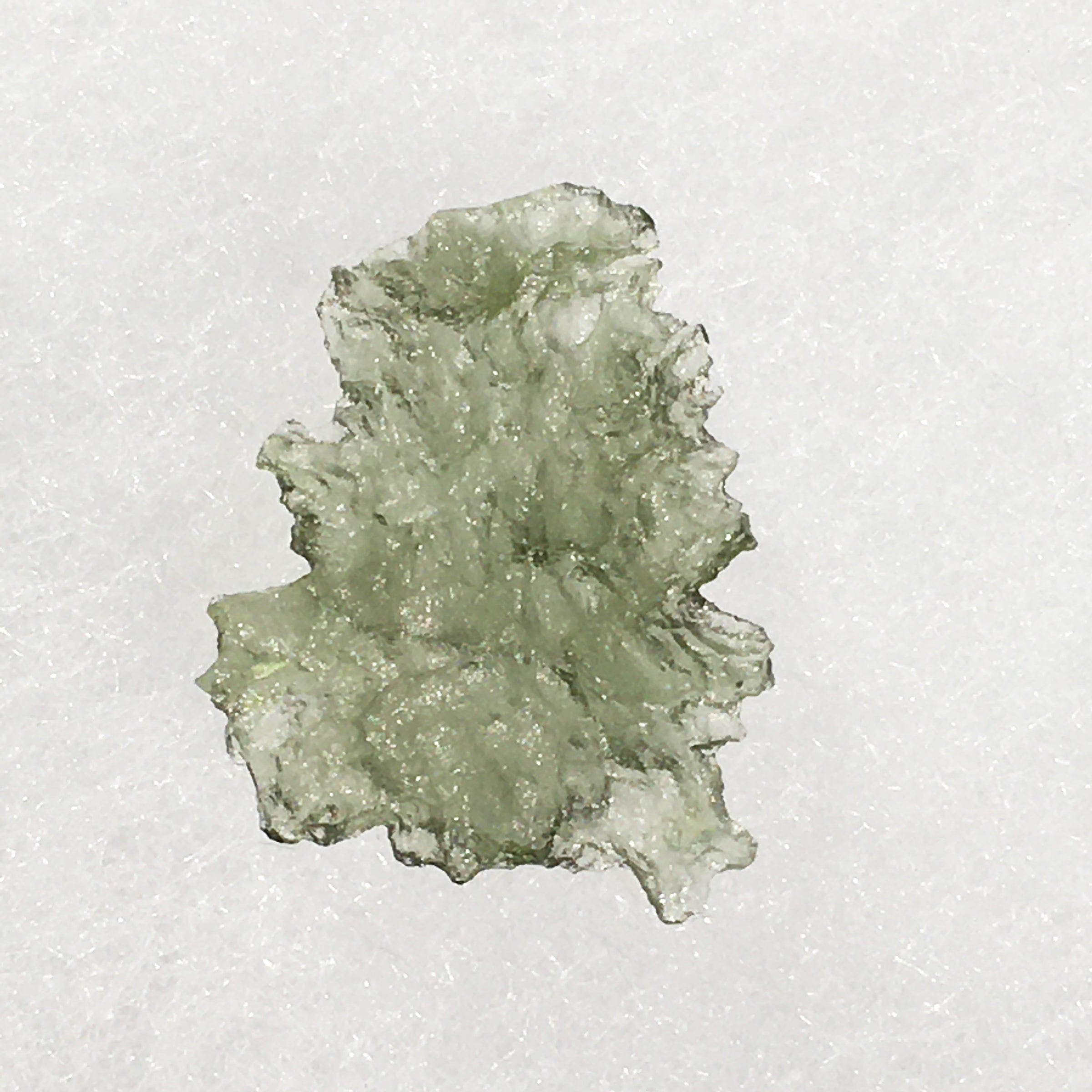 Besednice Moldavite Genuine Certified 0.8 grams BM62-Moldavite Life