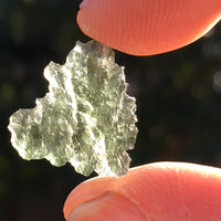 Besednice Moldavite Genuine Certified 1.0 grams BM64-Moldavite Life