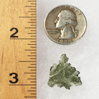 Besednice Moldavite Genuine Certified 0.9 grams BM83-Moldavite Life