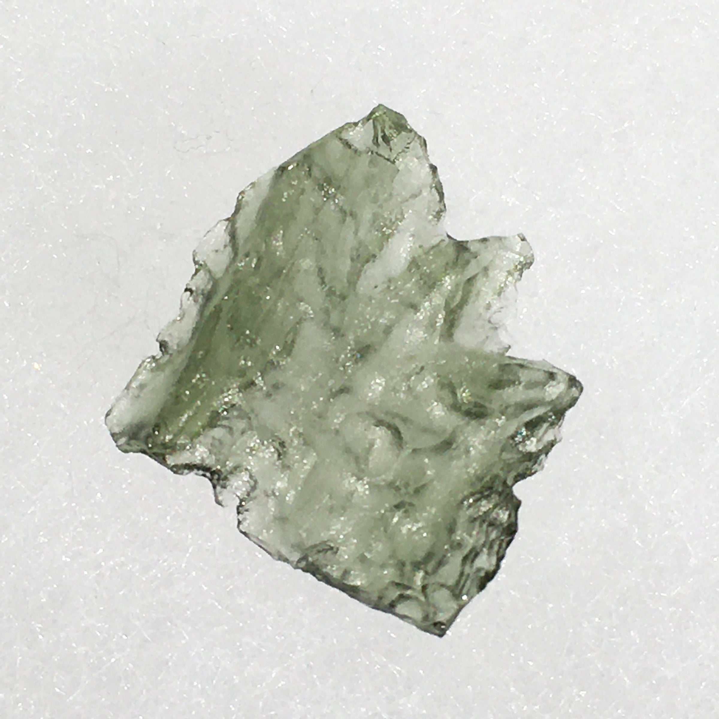 Besednice Moldavite Genuine Certified 1.0 grams BM87-Moldavite Life