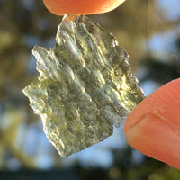 Besednice Moldavite Genuine Certified 1.0 grams BM87-Moldavite Life