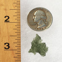 Besednice Moldavite Genuine Certified 1.3 grams BM93-Moldavite Life