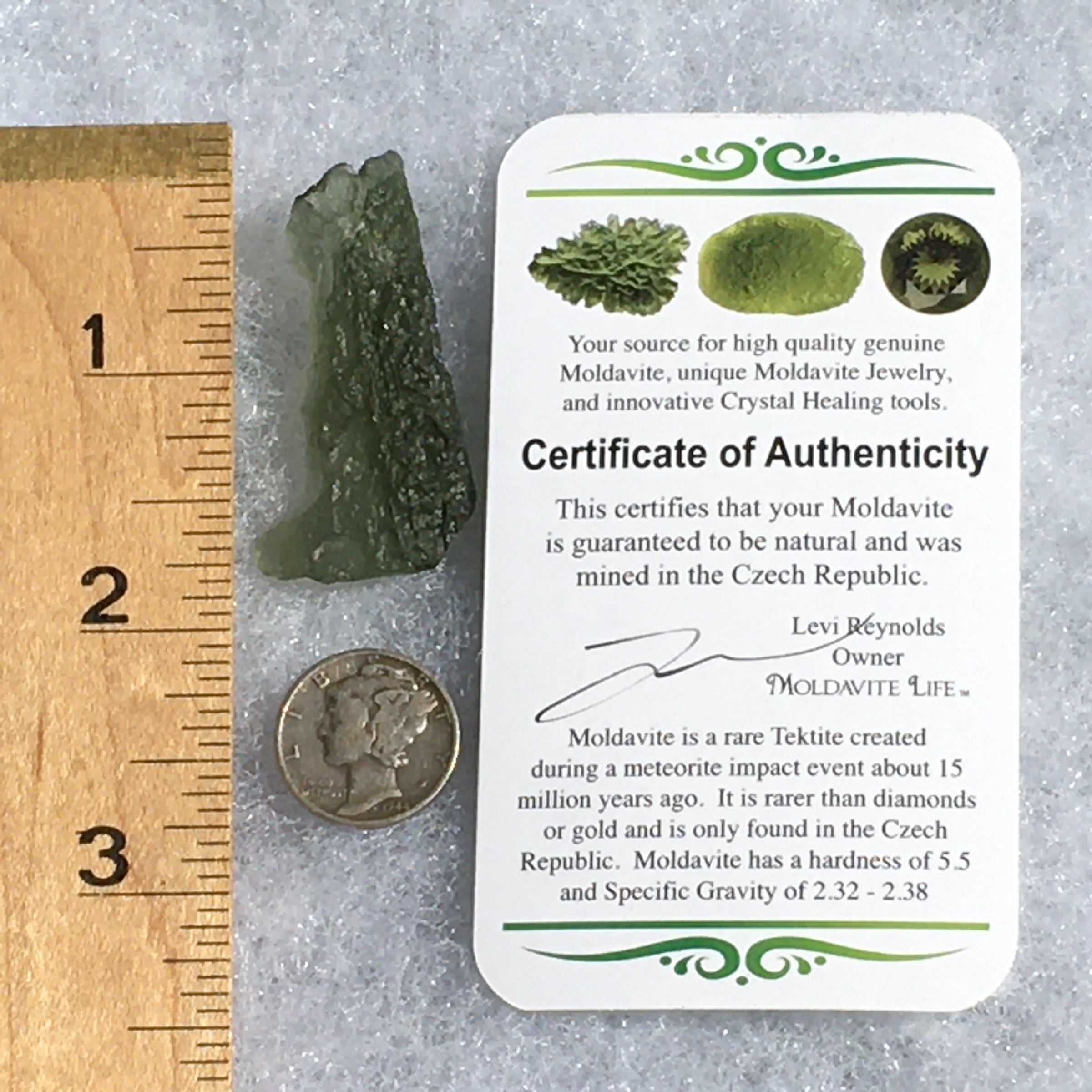 Genuine Moldavite 5.3 Grams-Moldavite Life