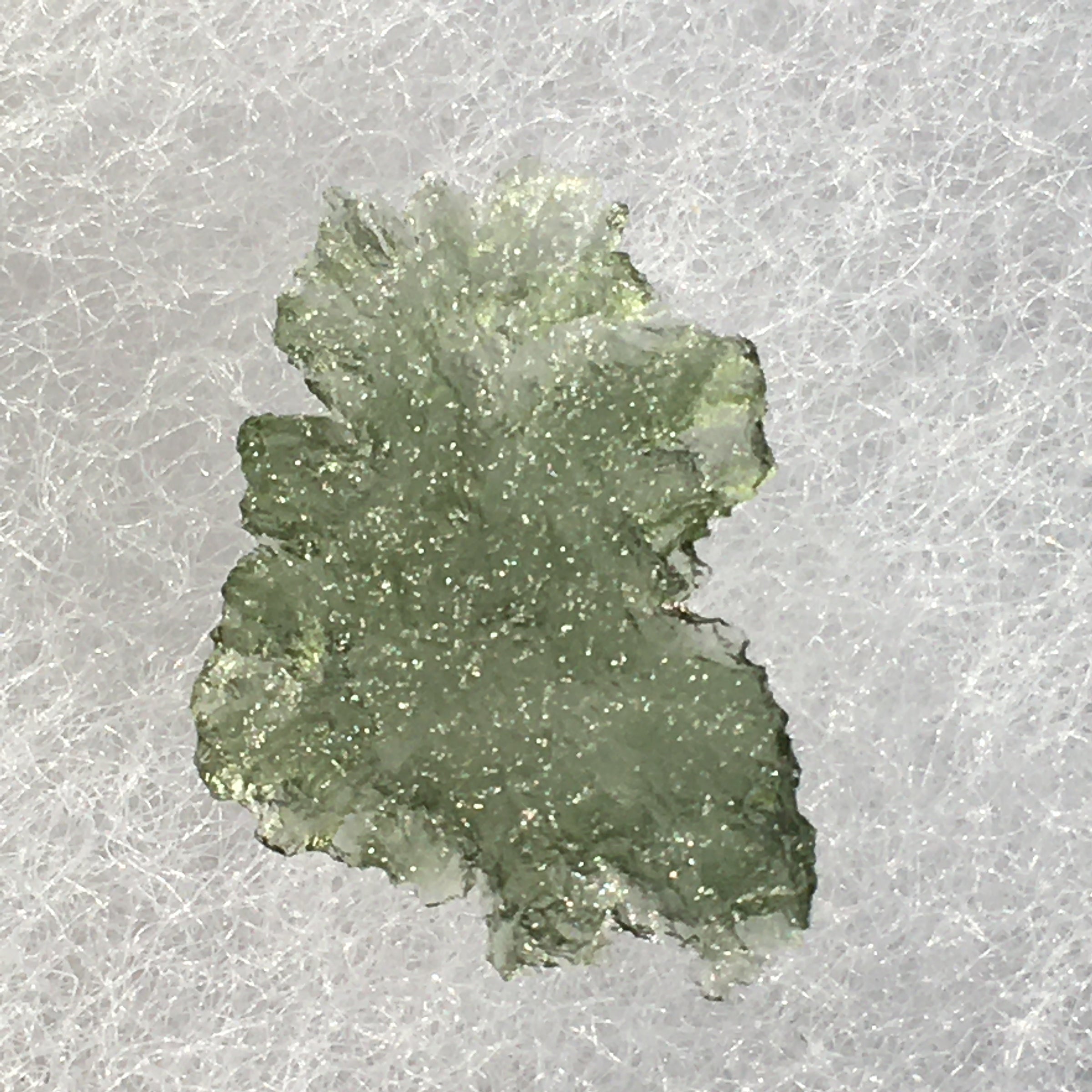 Small Besednice Moldavite Genuine Certified 0.8 grams