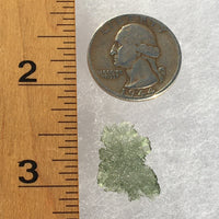 Small Besednice Moldavite Genuine Certified 0.8 grams