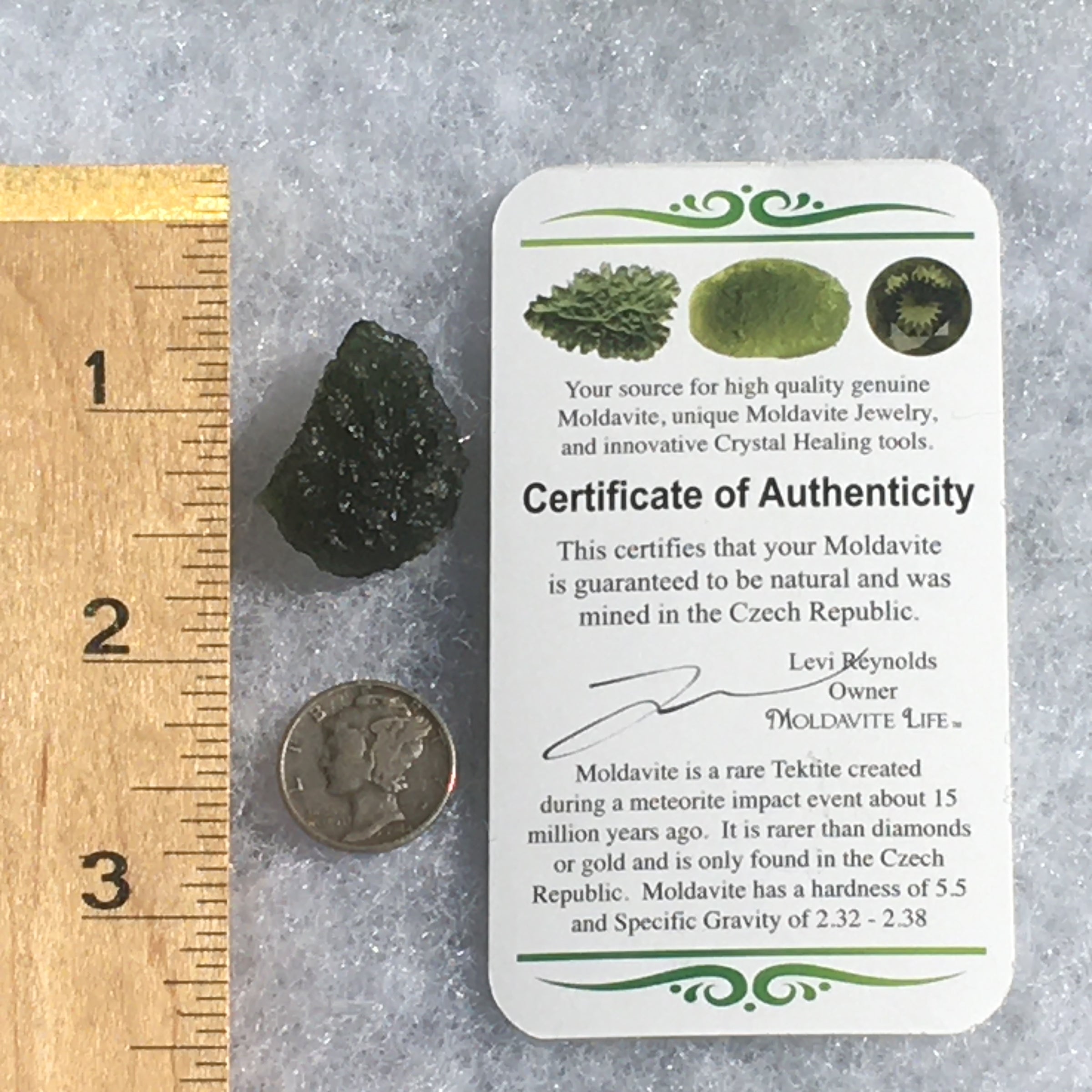 Moldavite 5.3 Grams-Moldavite Life