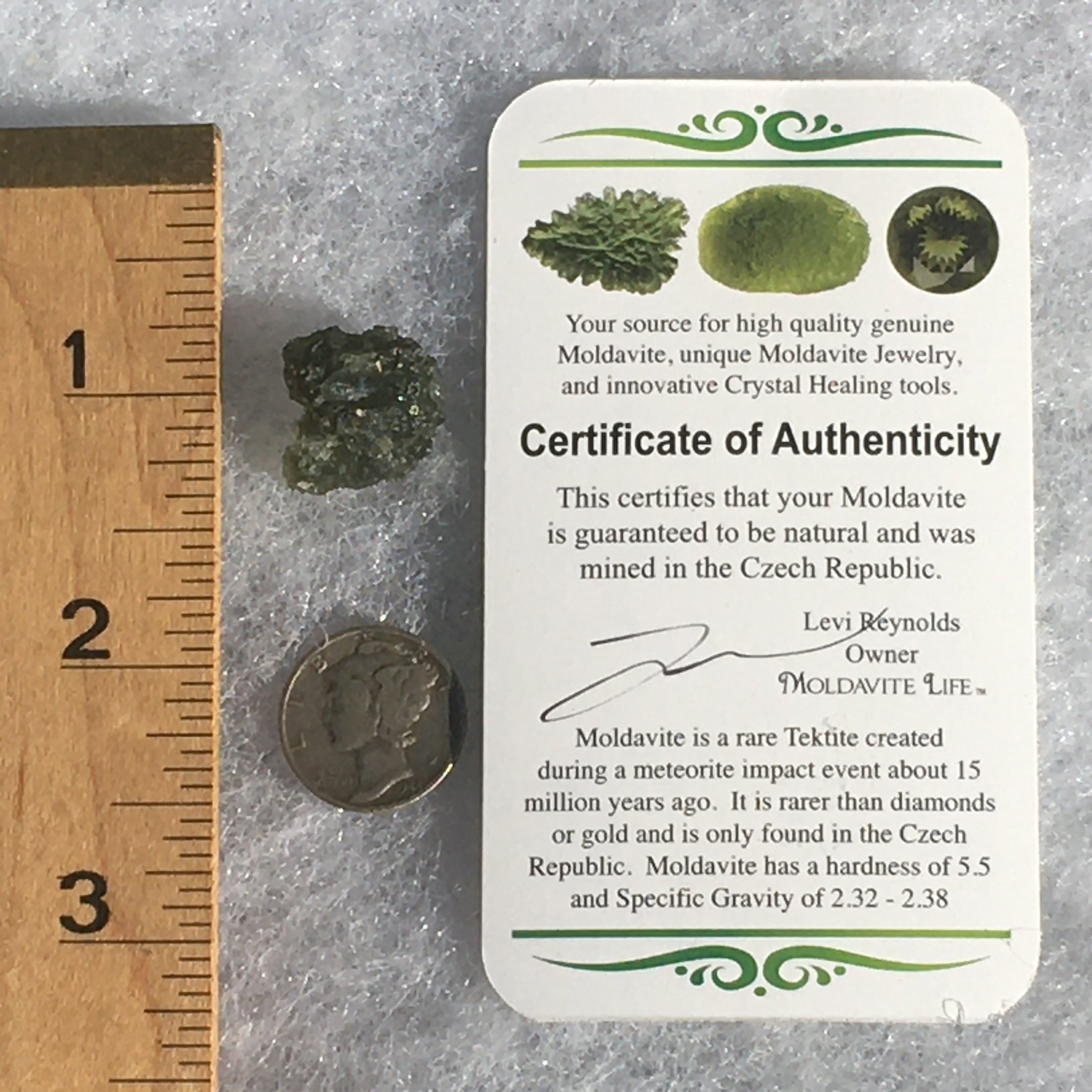 Genuine Moldavite 2.2 Grams-Moldavite Life