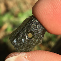 Moldavite Bead for Jewelry Making 0.9 Grams-Moldavite Life