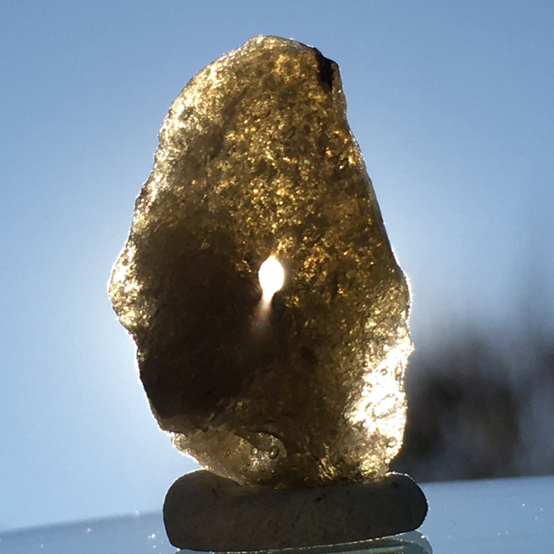 RARE Darwin Glass Tektite Bead for Jewelry Making-Moldavite Life