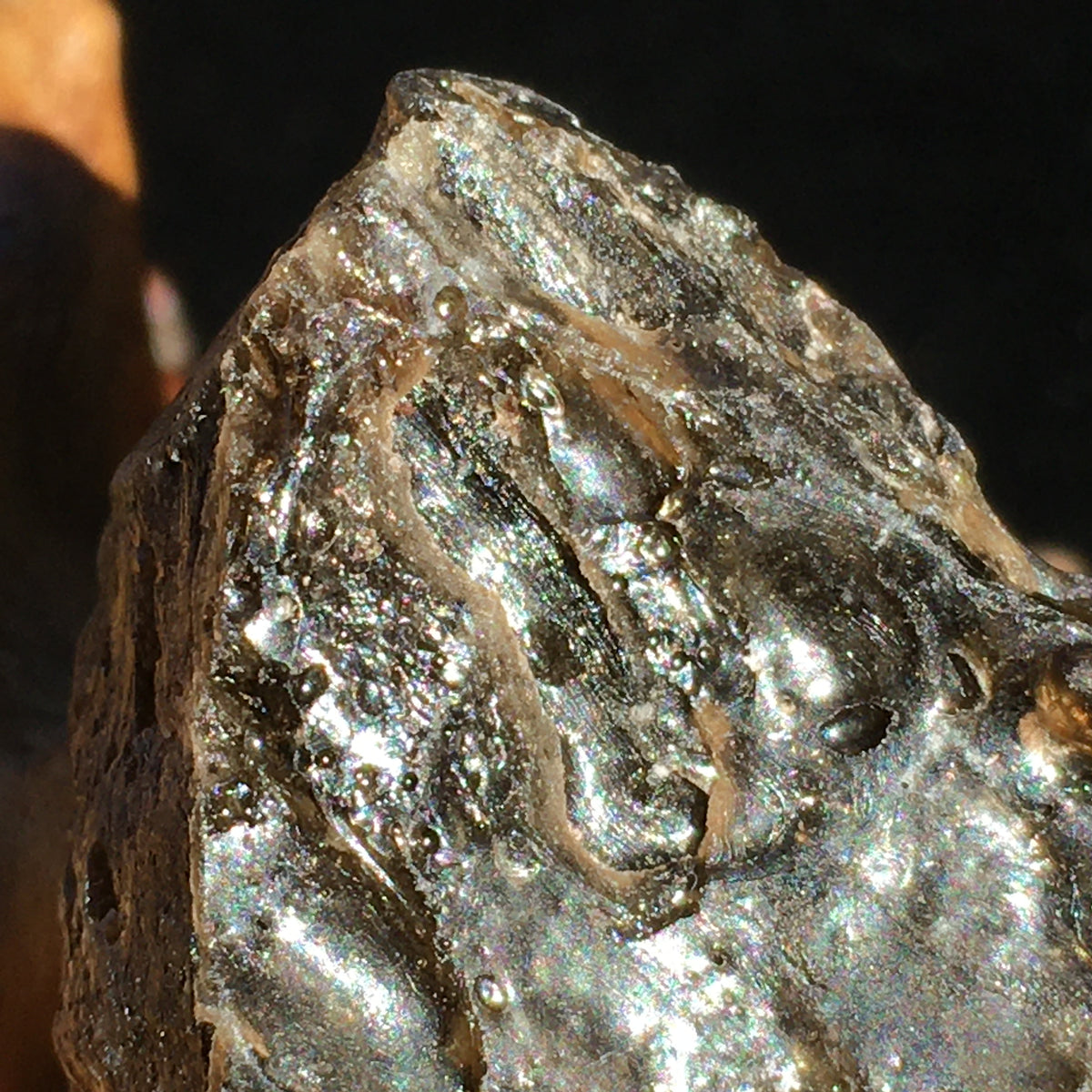 Raw Darwinite Darwin Glass Tektite 8.8 grams