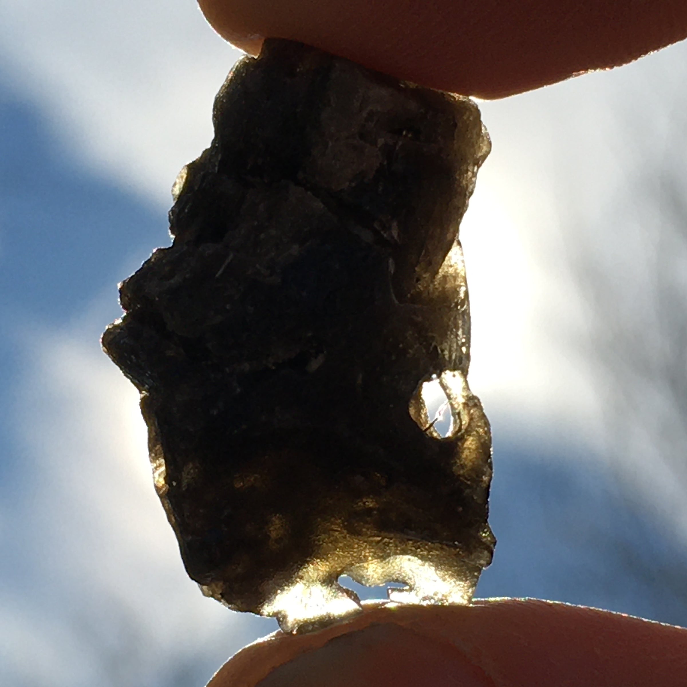 Raw Darwinite Darwin Glass Tektite 6.4 grams