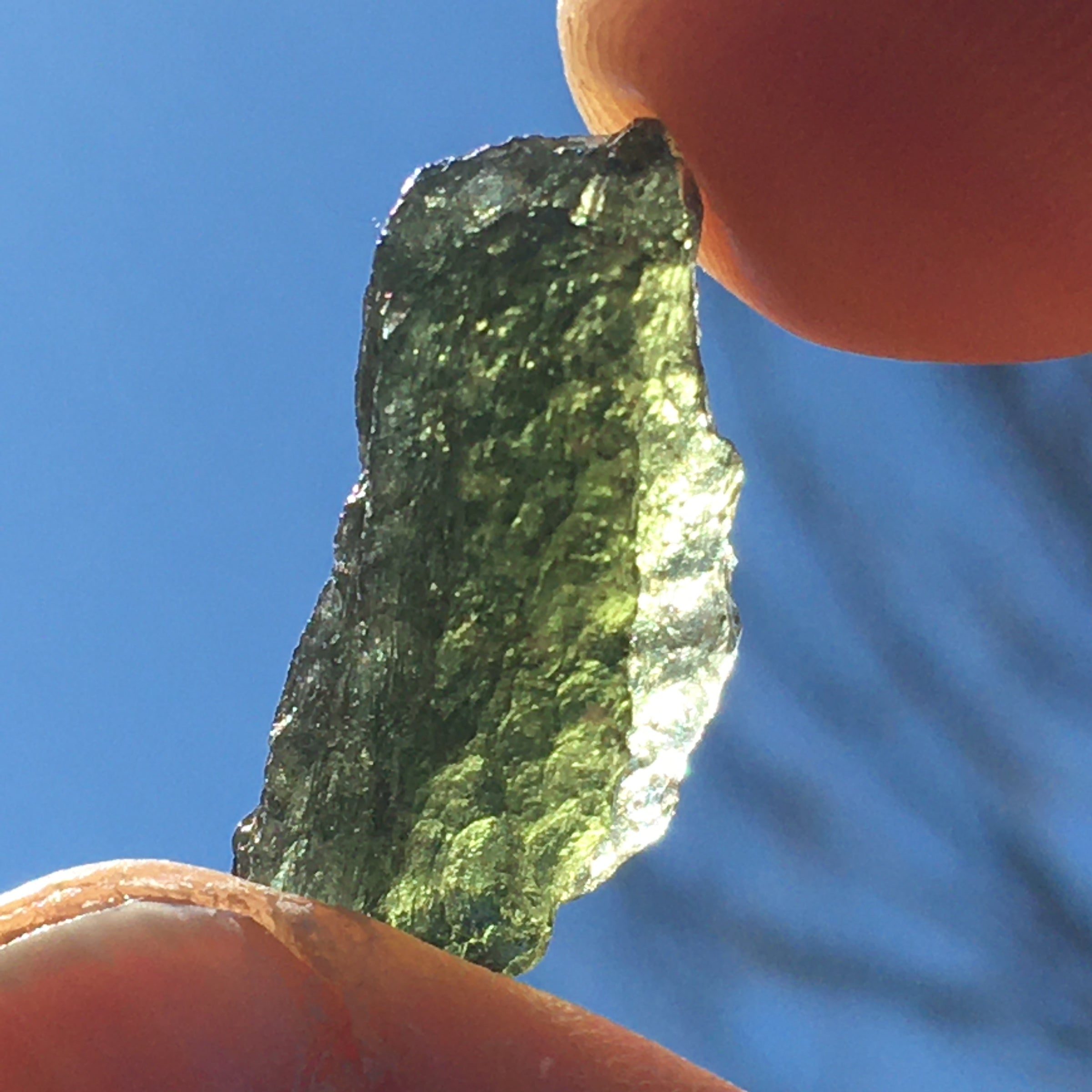 Moldavite Genuine Certified Czech Republic 2.1 grams