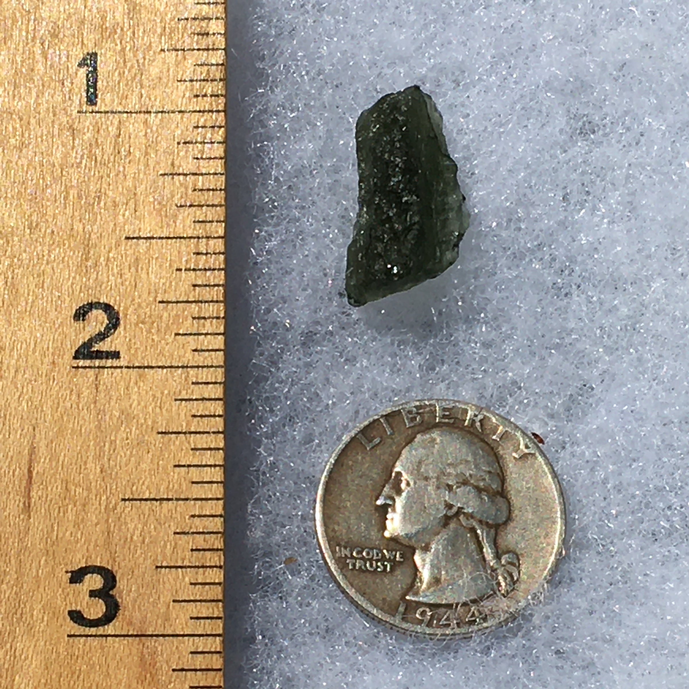 Moldavite Genuine Certified Czech Republic 2.1 grams