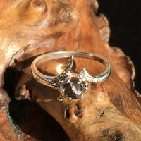 Woman's Meteorite Ring Sterling Silver Campo Del Cielo