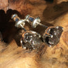 Meteorite Earrings Campo Del Cielo "Field of Heaven" Sterling Silver-Moldavite Life