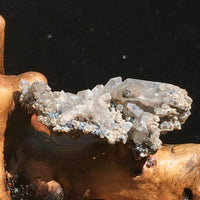 RARE Brookite Crystals in Quartz Matrix-Moldavite Life