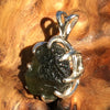 Silver Moldavite Pendant Natural Genuine 1-Moldavite Life