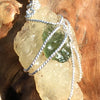 Moldavite Libyan Desert Glass LDG Tektite Pendant Silver Sterling Wire-Moldavite Life