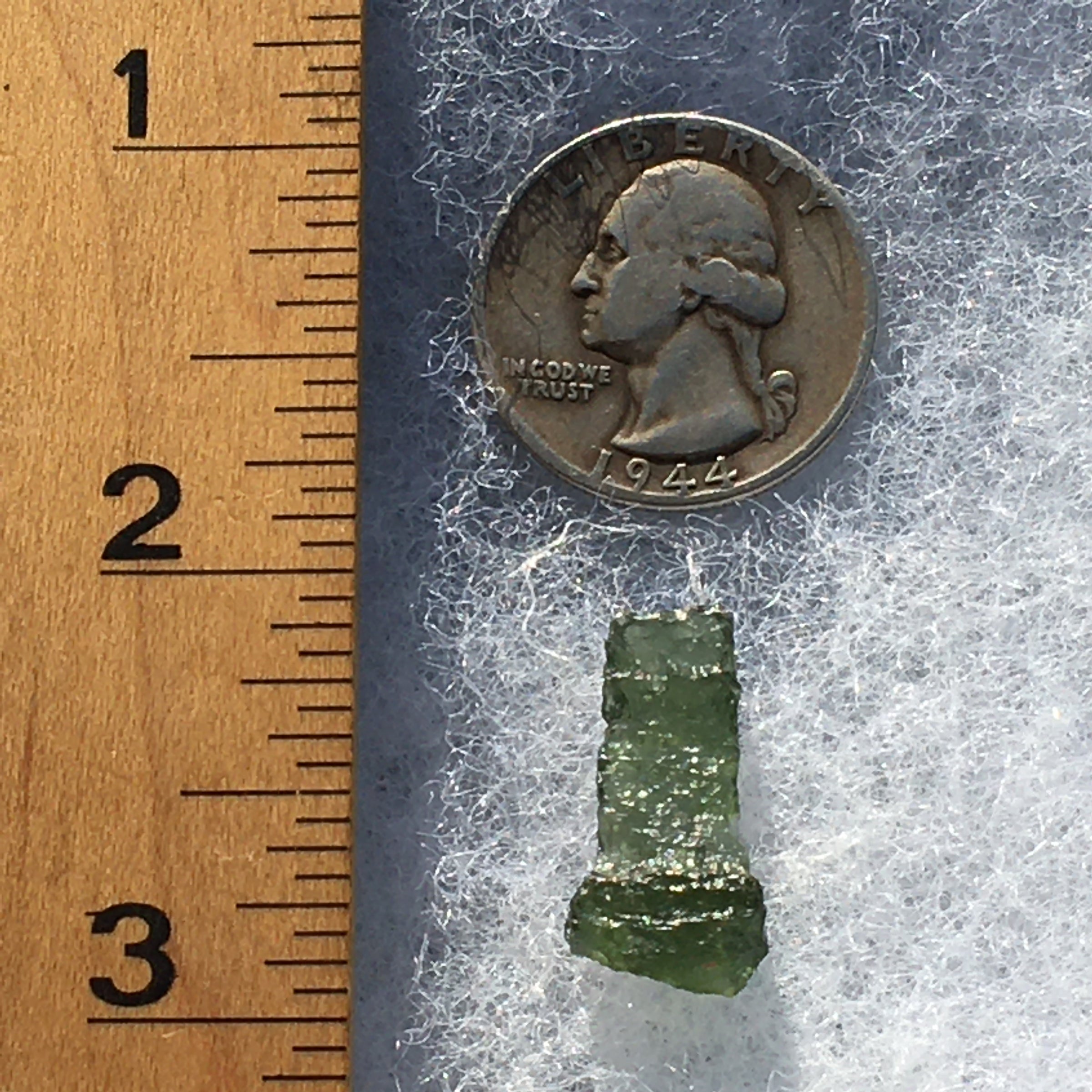 Genuine Moldavite 1.4 grams-Moldavite Life