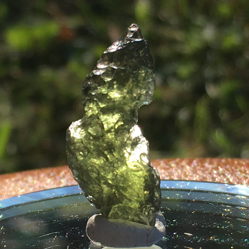 Genuine Moldavite 1.1 grams-Moldavite Life