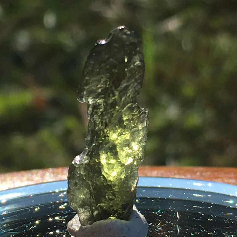 Genuine Moldavite 1.1 grams-Moldavite Life