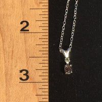 Moldavite Painite Crystal Pendant Silver Sterling-Moldavite Life