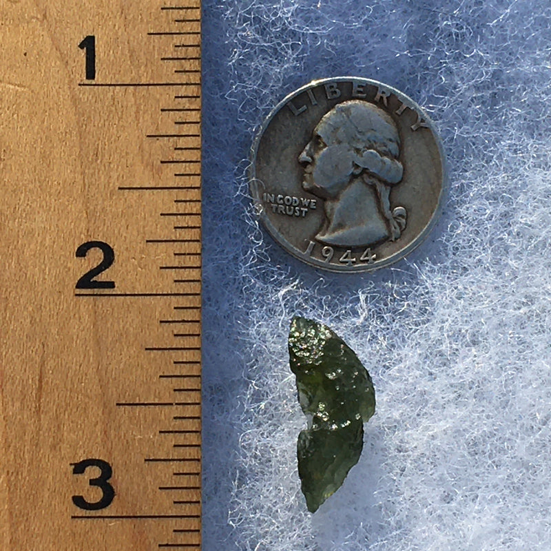 Genuine Moldavite 1.1 grams-Moldavite Life