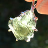 Moldavite Phenacite Herkimer Basket Pendant Silver-Moldavite Life