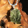 Moldavite Herkimer Diamond Basket Pendant Silver-Moldavite Life