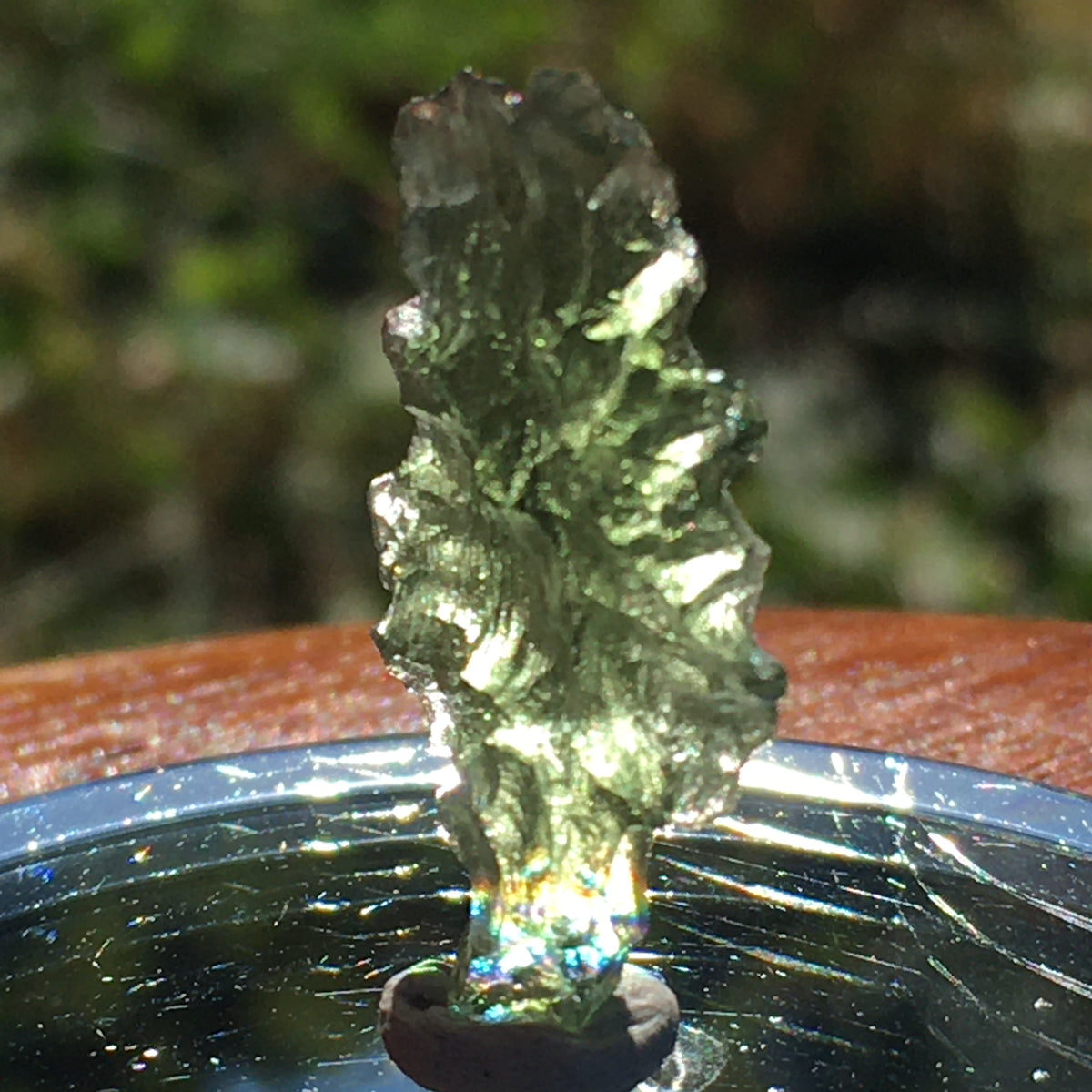 Besednice Moldavite Genuine Certified 1.3 grams-Moldavite Life