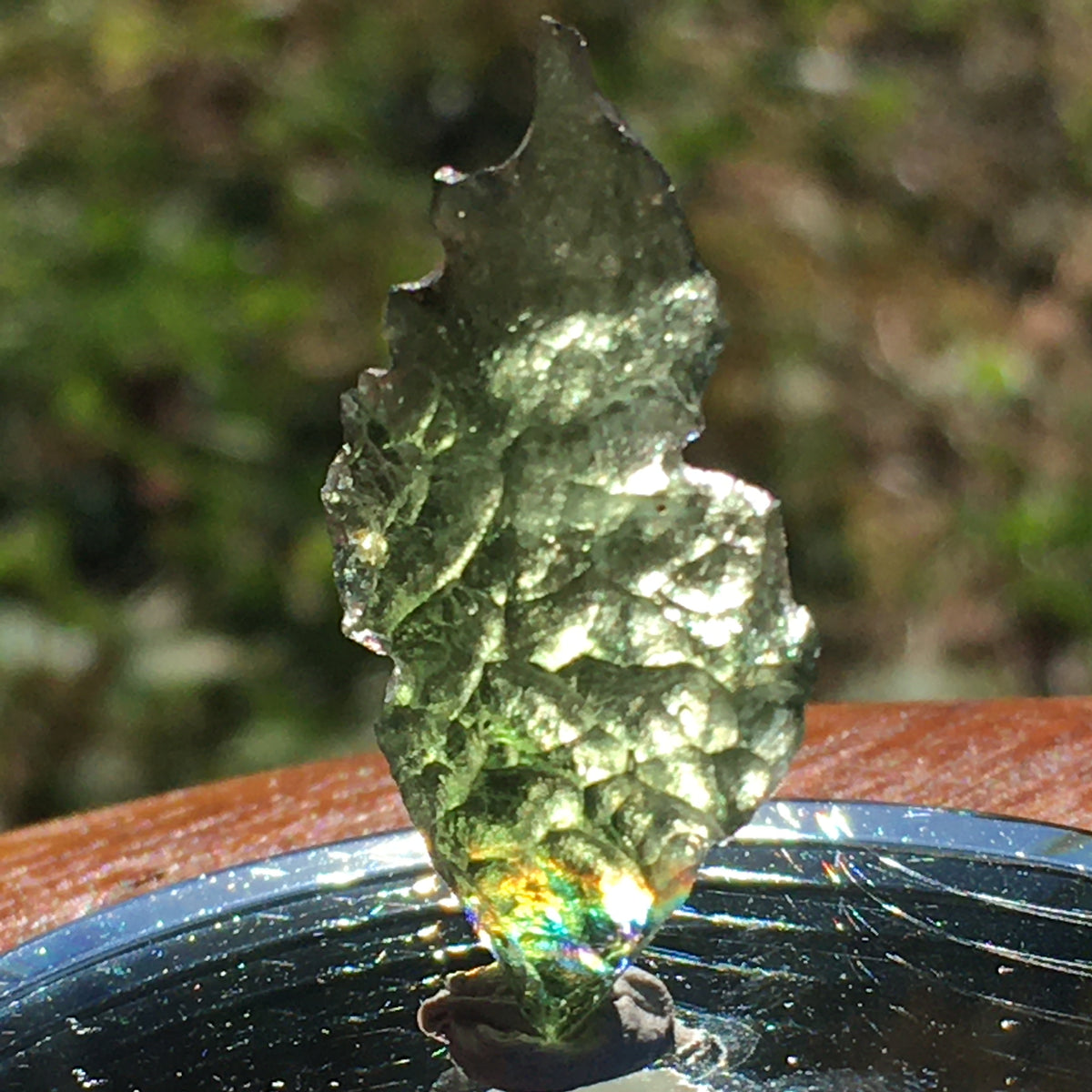 Besednice Moldavite Genuine Certified 1.6 grams-Moldavite Life