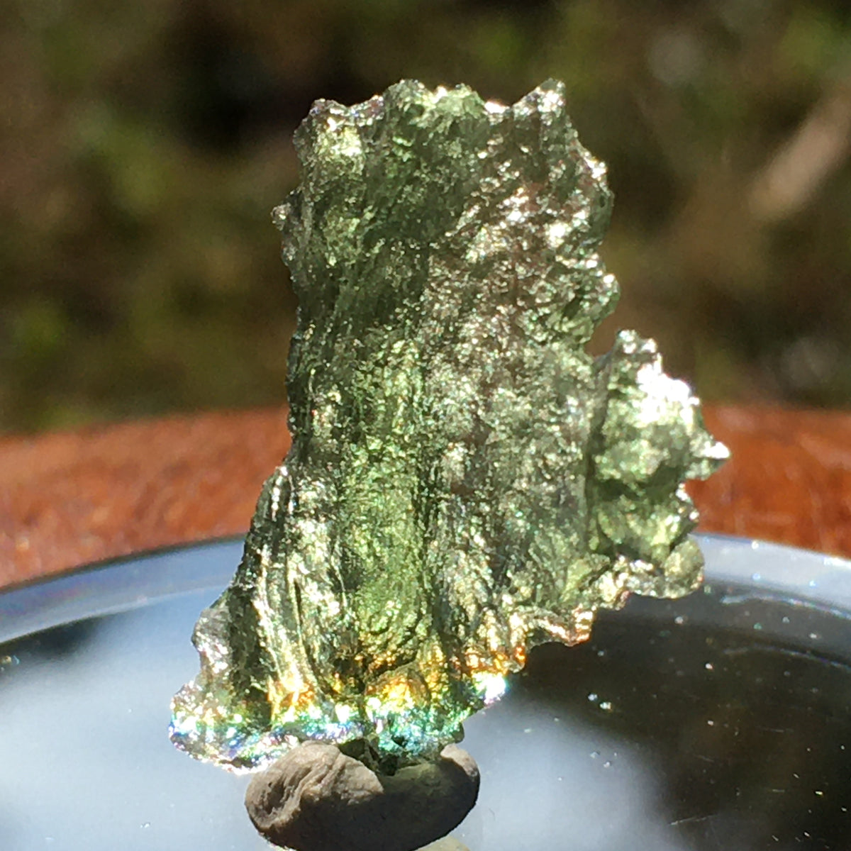 Besednice Moldavite Genuine Certified 1.1 grams-Moldavite Life