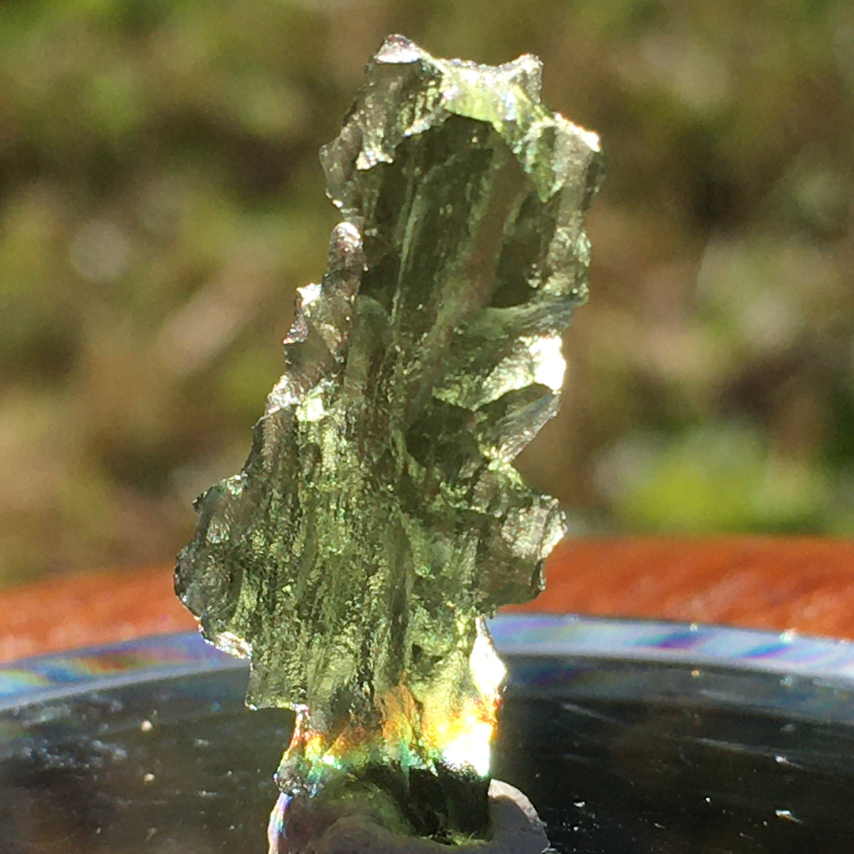 Besednice Moldavite Genuine Certified 1.1 grams-Moldavite Life