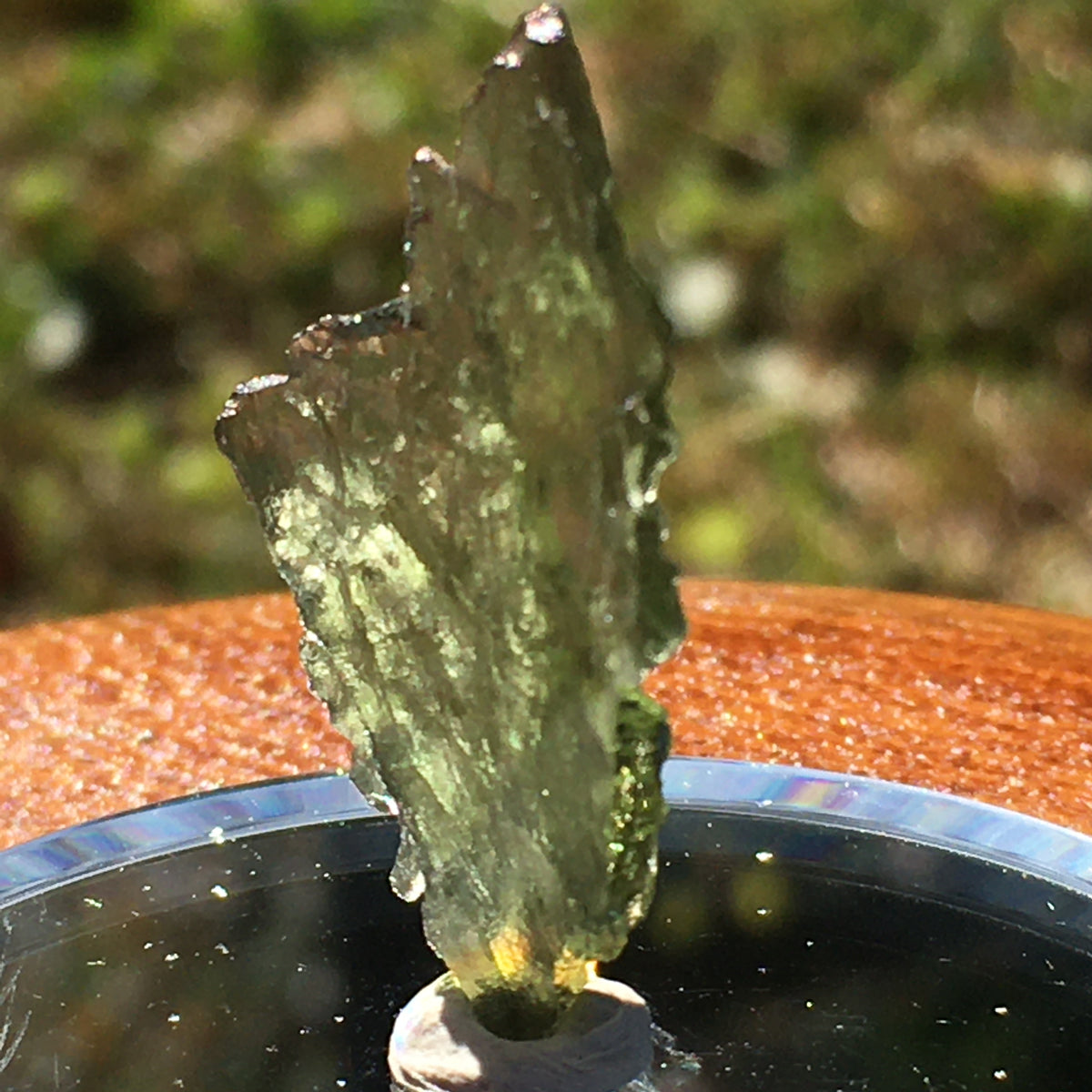 Besednice Moldavite Genuine Certified 1.4 grams-Moldavite Life