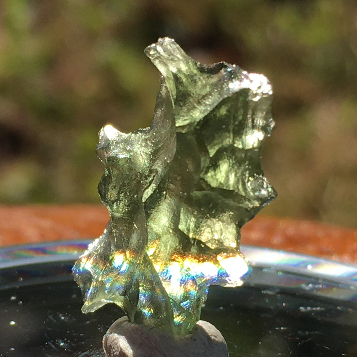 Besednice Moldavite Genuine Certified 1.0 grams-Moldavite Life