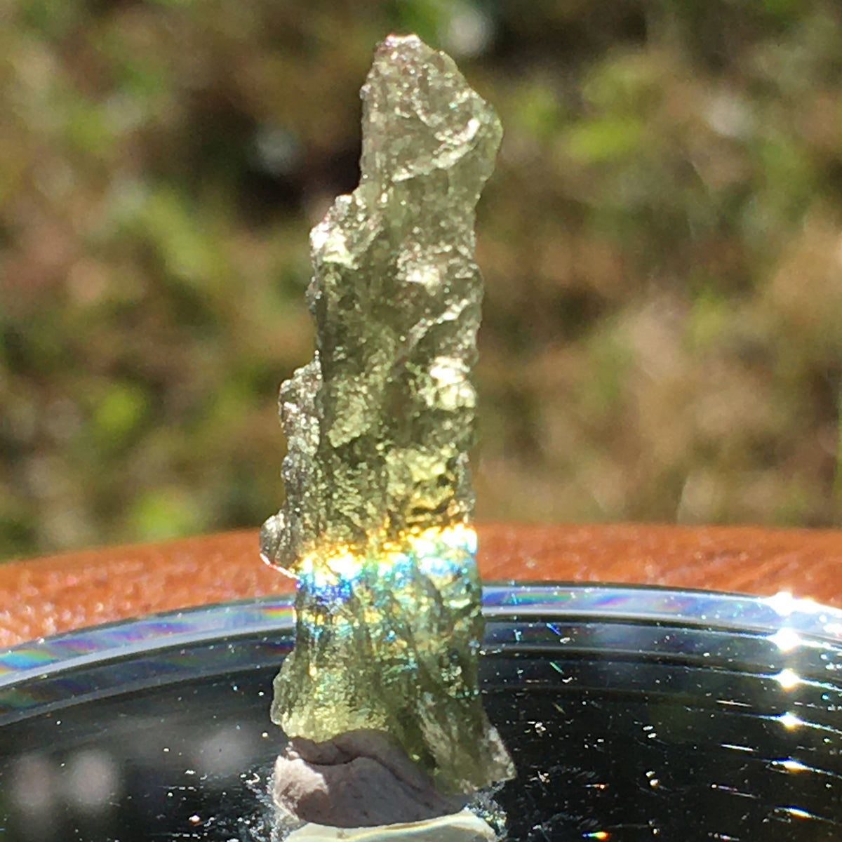 Besednice Moldavite Genuine Certified 0.7 grams-Moldavite Life