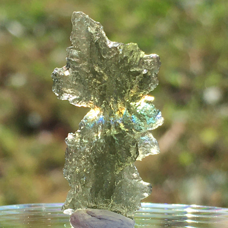 Besednice Moldavite Genuine Certified 1.1 grams-Moldavite Life