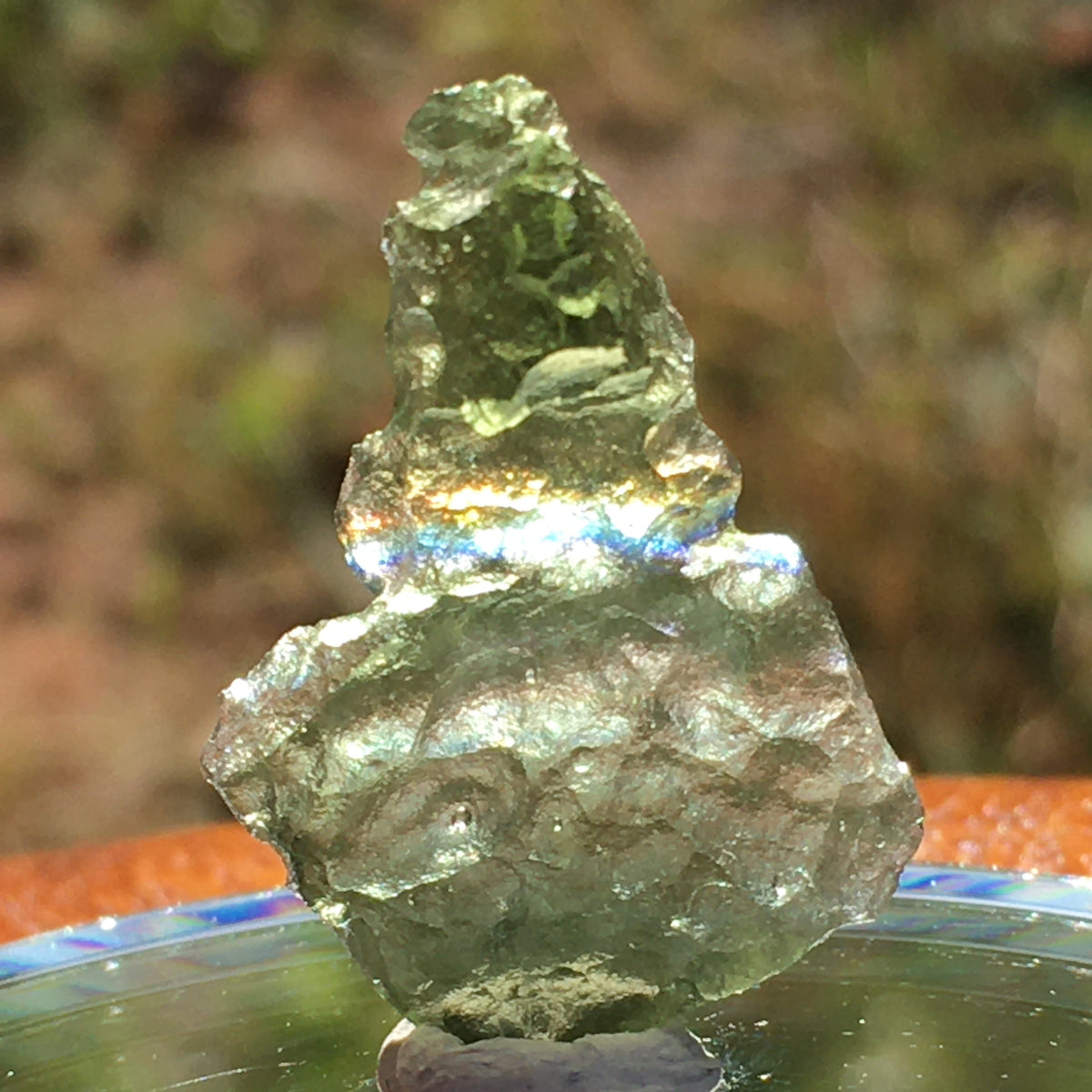 Besednice Moldavite Genuine Certified 1.2 grams-Moldavite Life