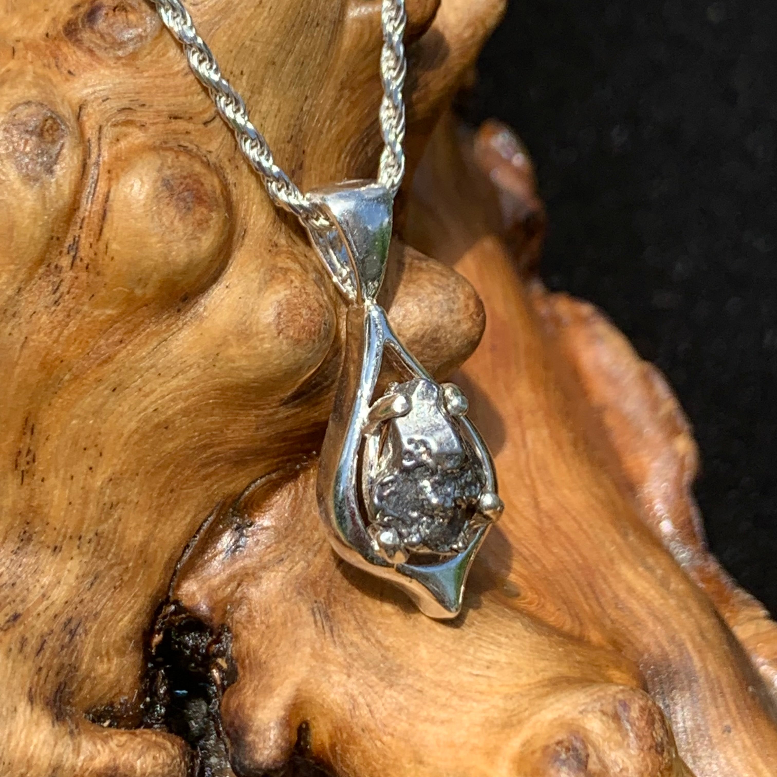 Iron Meteorite Jewelry | Moldavite Life