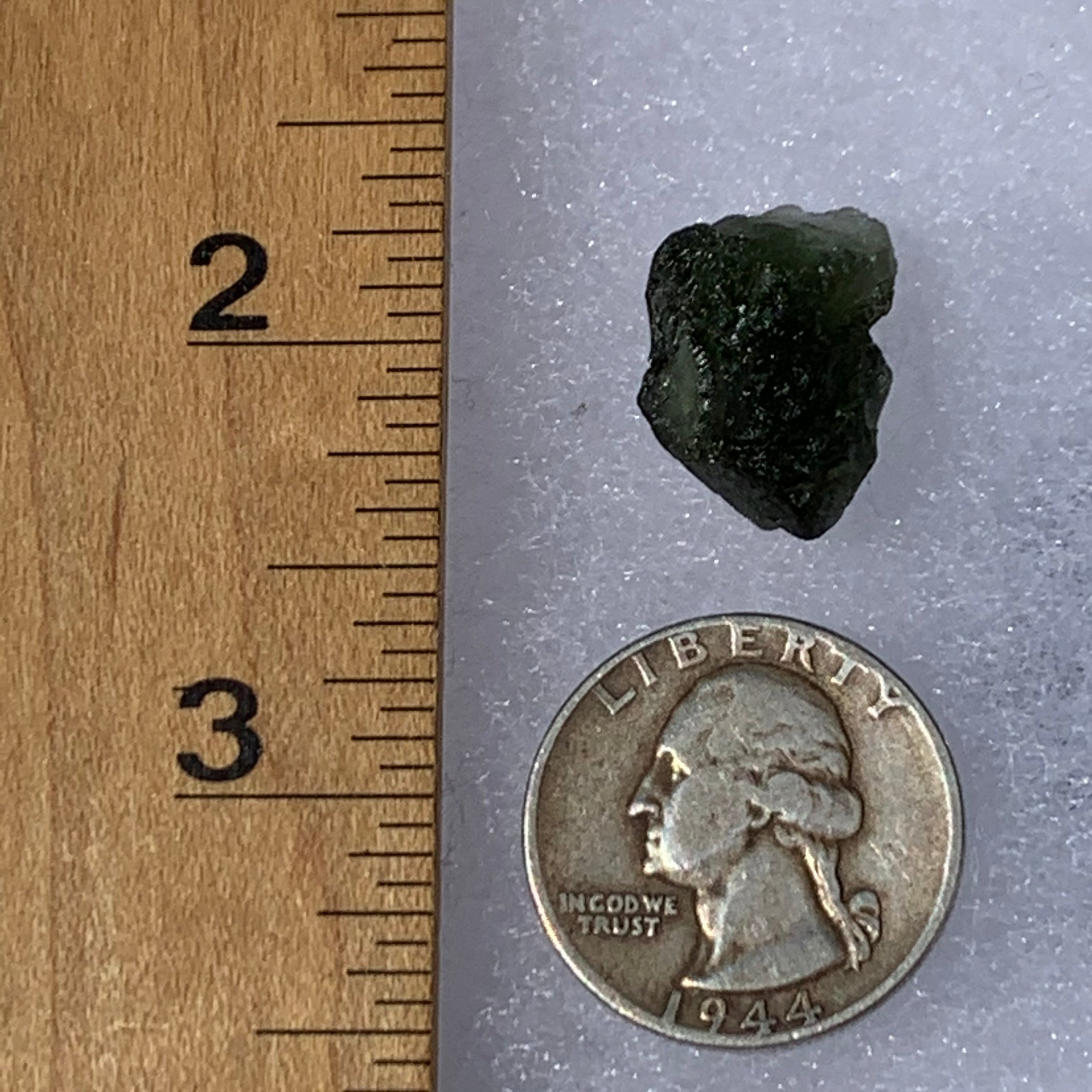 Moldavite Genuine Certified Czech Republic 2.8 grams