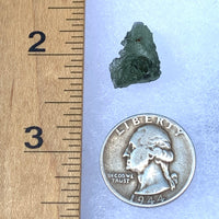Moldavite Genuine Certified Czech Republic 1.5 grams