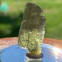 Moldavite Genuine Certified Czech Republic 2.4 grams