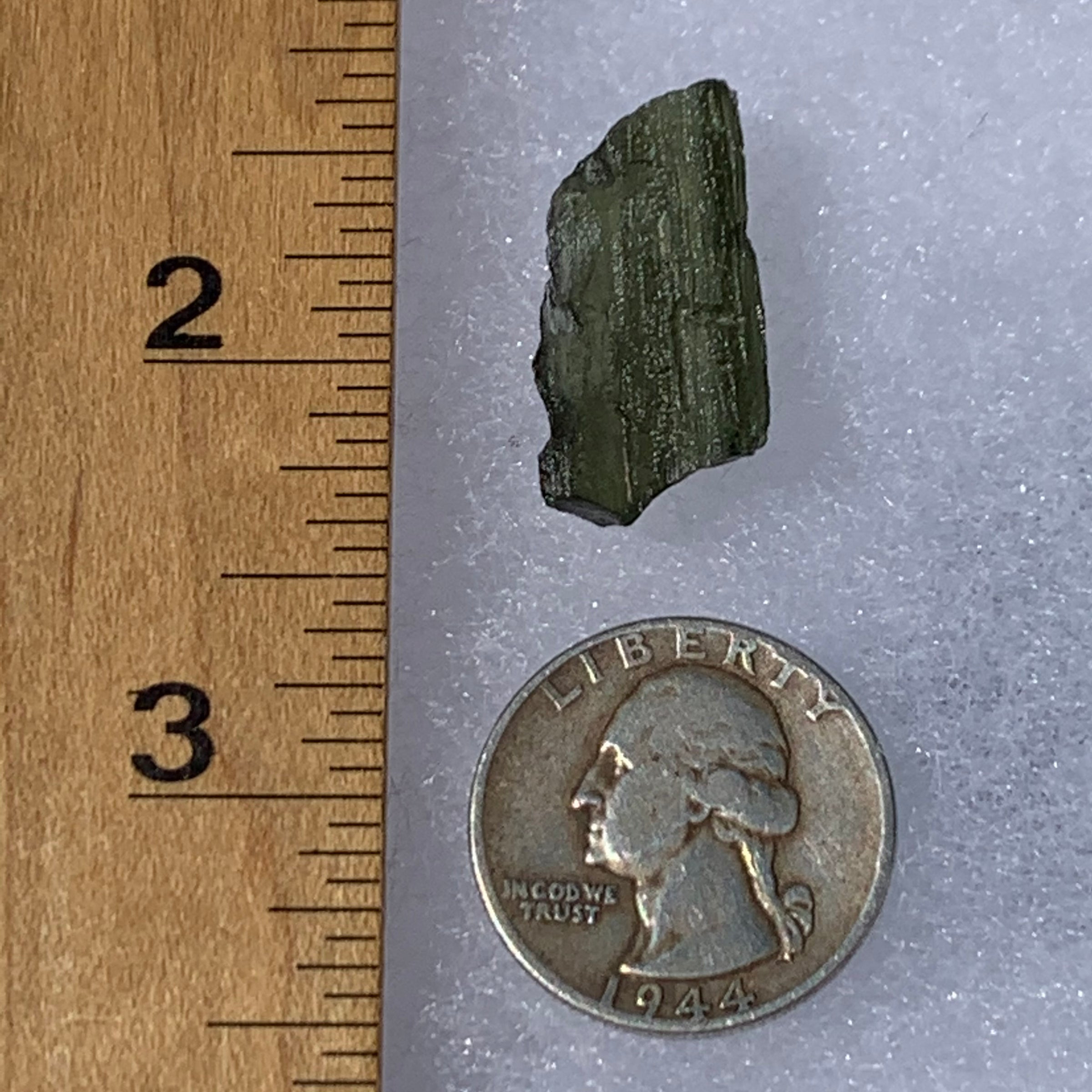 Moldavite Genuine Certified Czech Republic 2.4 grams