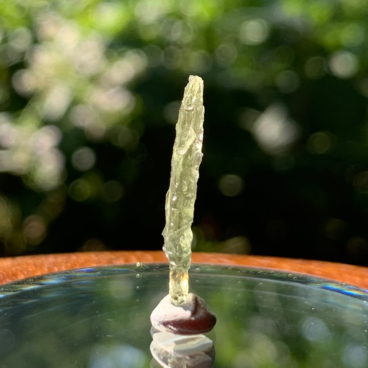 Small Besednice Moldavite Genuine Certified 0.3 gram-Moldavite Life