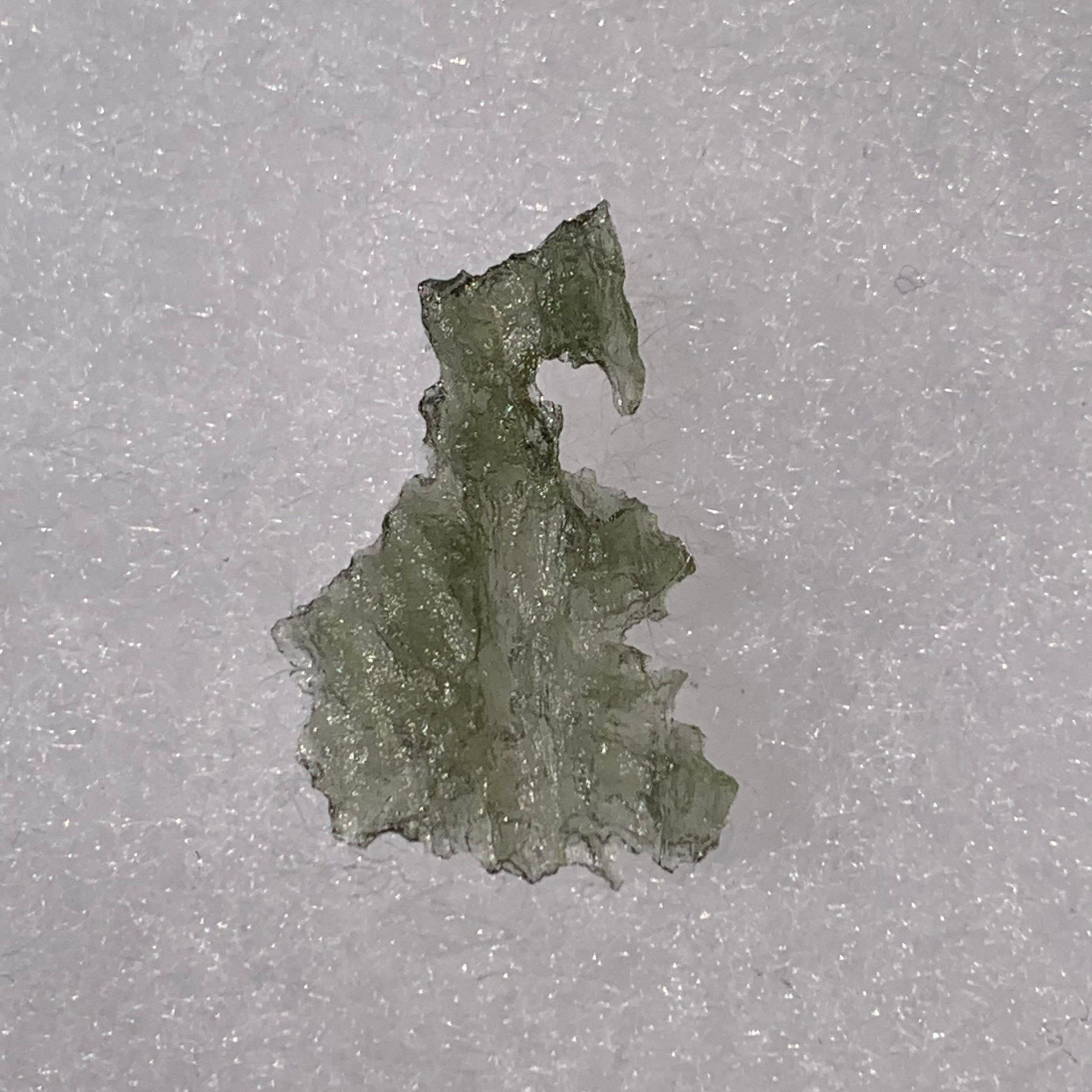 Small Besednice Moldavite Genuine Certified 1 gram-Moldavite Life