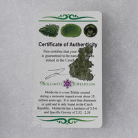 Small Besednice Moldavite Genuine Certified 1 gram-Moldavite Life