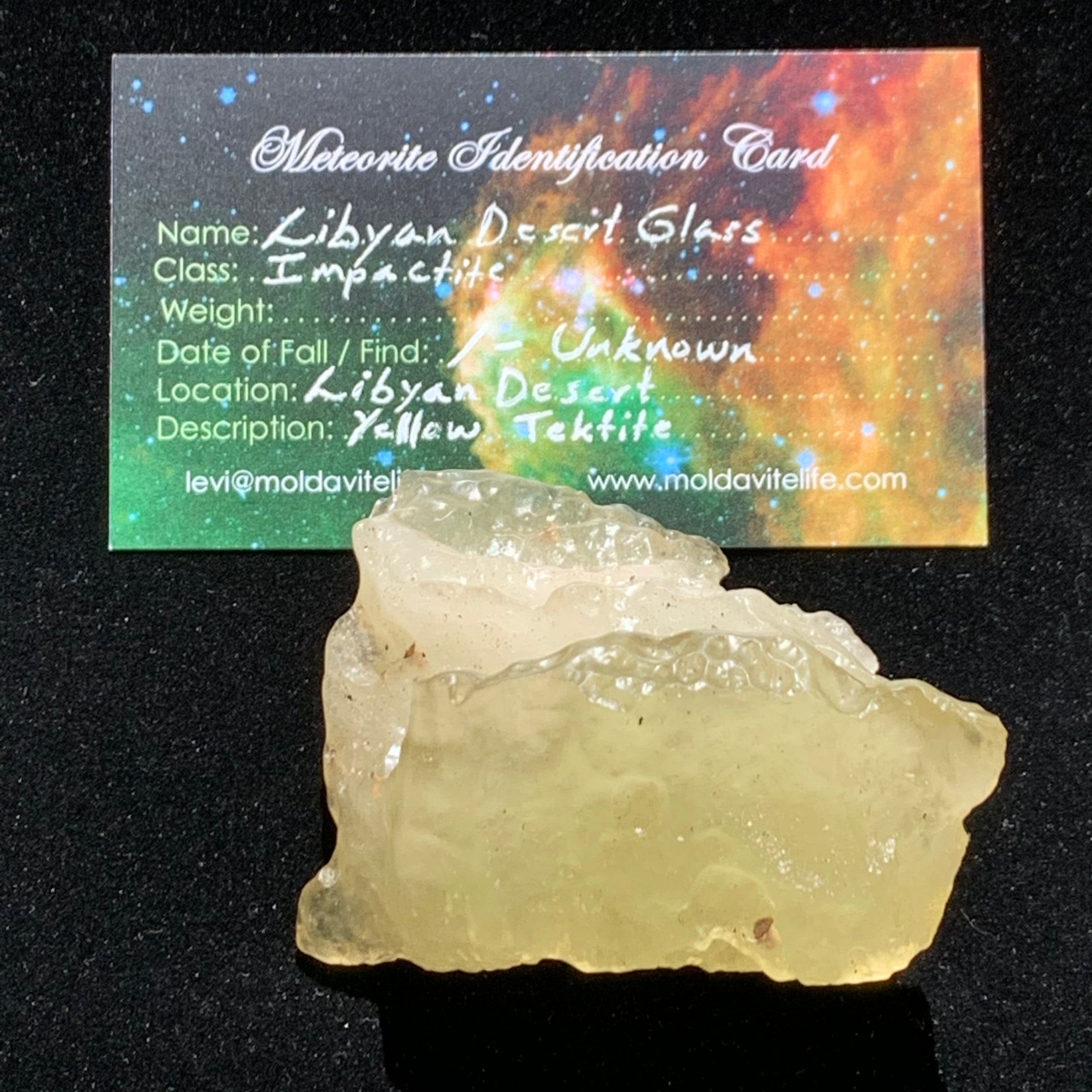 Raw Libyan Desert Glass 93.2 grams