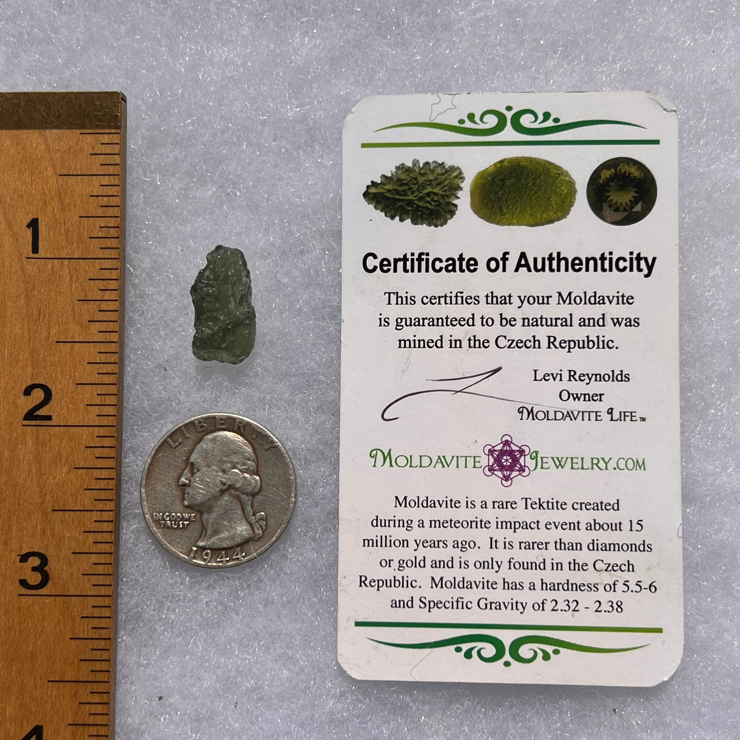 Moldavite 1.2 grams M1381