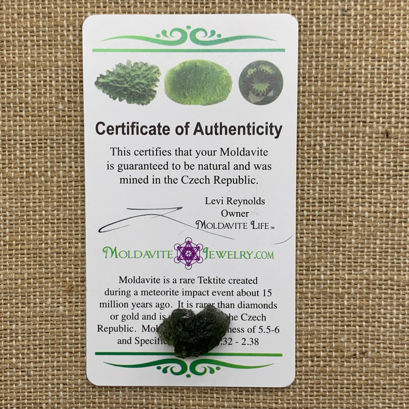 Moldavite 1.5 grams M1299